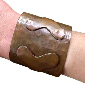 Handmade Antique Bronze Bohemian Cuff Bracelet